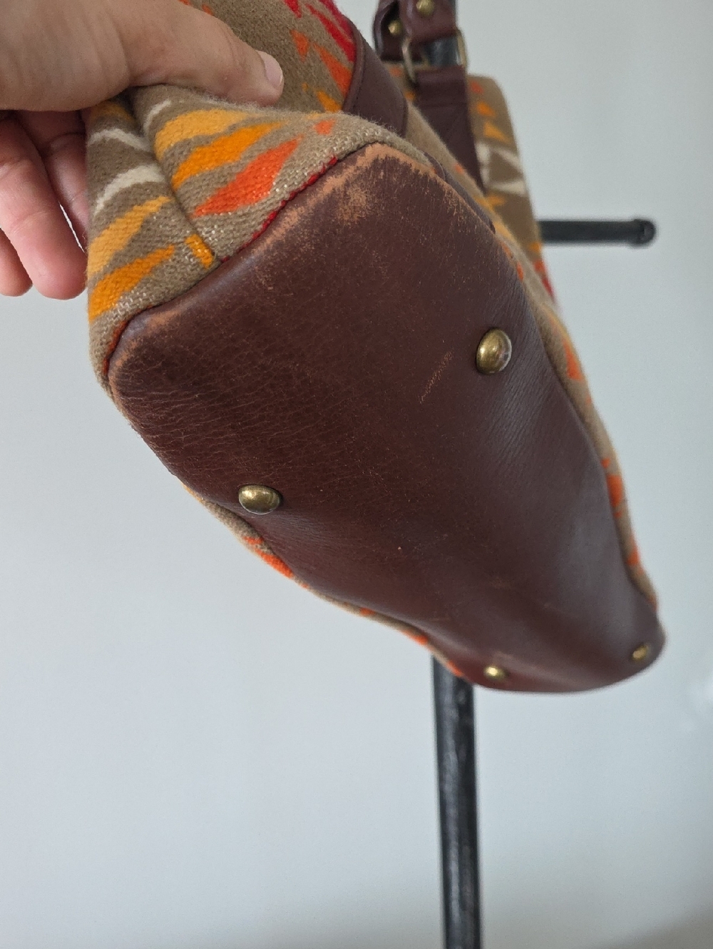 Pendleton Southwestern-style Wool Tote Bag - Picture 10 of 14